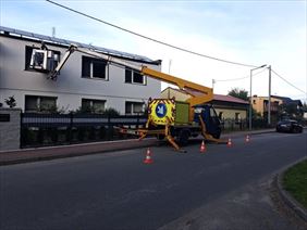podnośnik koszowy, Zibi-Elektrotech Usługi Elektroinstalacyjne Zbigniew Rapacz, Grodzisk Wielkopolski