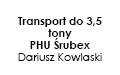 Transport do 3,5 tony PHU Śrubex Dariusz Kowlaski, Święta