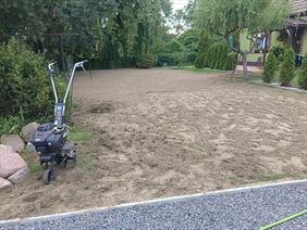 Zakładanie trawnika 1 PRZED, Chłopaki Z Ogródka Dawid Morzyński, Krzyszkowo