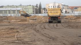 prace ziemne, Piaskowiec, Piła