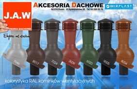 kominki wirplast, J.A.W. Akcesoria Dachowe s.c. J. Przyborowski & A. Gierasimow & W. Karpiński , Konin