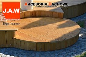 taras z drewna, J.A.W. Akcesoria Dachowe s.c. J. Przyborowski & A. Gierasimow & W. Karpiński , Konin