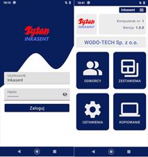 Inkasent - ekran główny, Tytan Sp. z o. o., Poznań