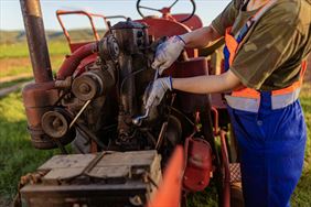 naprawa maszyny rolniczej, Mobilne Tulejowanie Maszyn, Gola