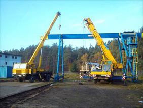 sprzęt budowlany, Stanisław Cioch Usługi Dźwigowe i Transportowe, Piła