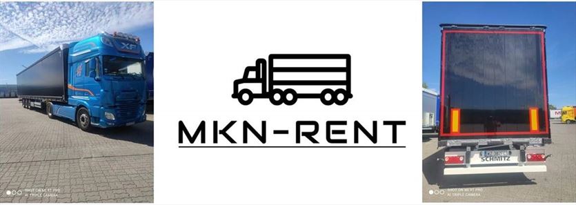 Wypożyczalnia naczep marki Schmitz, MKN-Rent Sp. z o. o., Poznań
