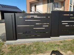 bramy stalowe, bramy ze stali, balustrady ze stali, Leśniak Eugeniusz Zpu Gienex Ślusarstwo I Kowalstwo, Jasło