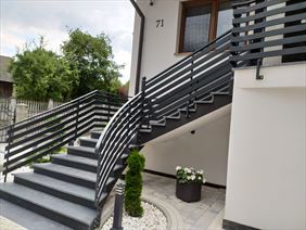 balustrady schodowe, balustrady balkonowe, balustrady na wymiar, Leśniak Eugeniusz Zpu Gienex Ślusarstwo I Kowalstwo, Jasło