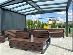 ławki parkowe z oparciem, WaMAR Fhu Marcin Wajda, Zalesie