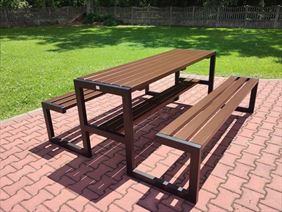 ławki parkowe bez oparcia, WaMAR Fhu Marcin Wajda, Zalesie