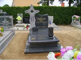 nagrobek z wazonem, Jar Pol-Granit, Zielona Góra