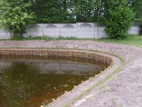 faszynowany staw, Napierała Ireneusz. Wyrób Faszyn i Kołków Melioracyjnych, Trzciel