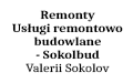 Remonty Usługi remontowo budowlane - Sokolbud Valerii Sokolov, Koszalin