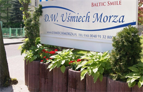 dom wczasowy, Uśmiech Morza. Dom wypoczynkowy nad morzem., Międzyzdroje