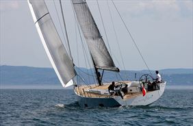 łódka na jeziorze, Yacht Service Piotr Krawczyszyn, Szczecin