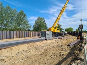 zabezpieczenia skarp gwoździowaniem, CM-Construction Sp. z o. o., Szczecin