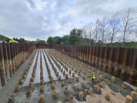 posadowienia pośrednie pale drewniane, CM-Construction Sp. z o. o., Szczecin