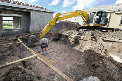 Wykopy pod fundamenty