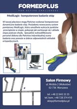 badanie stóp, Formed Plus Sp. z o.o. sp.k., Warszawa
