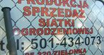 Dompat Agata Durzyńska, siatka ogrodzeniowa, siatka powlekana, słupki ogrodzeniowe, Zielonka