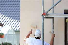 malowanie elewacji, Jacek Kuciński Firma ogólnobudowlana Usługi termoizolacyjne i elewacyjne, Brzóza