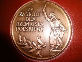 medal, Jacek Szewc Naprawa obuwia, Warszawa