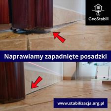 przed i po naprawie, GeoStabill, Siedlce