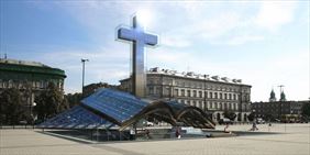 Krzyż Papieski Plac Piłsudskiego, Geopro Joanna Remiszewska, Warszawa