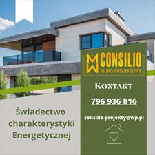 świadectwa charakterystyki energetycznej, Consilio Biuro Projektowe Wojciech Motacki, Mchowo