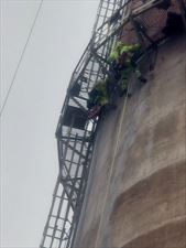 czyszczenie silosa, Charusta Marek Hijob, Nadarzyn