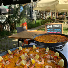 paella, Al Fuego, Warszawa