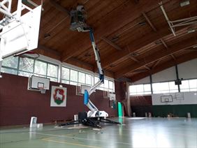 praca przy wykorzystaniu podnośnika, Sky Basket.Pl Leszek Maciak, Sułkowice