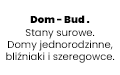 Dom - Bud . Stany surowe. Domy jednorodzinne, bliźniaki i szeregowce., Maciejowice