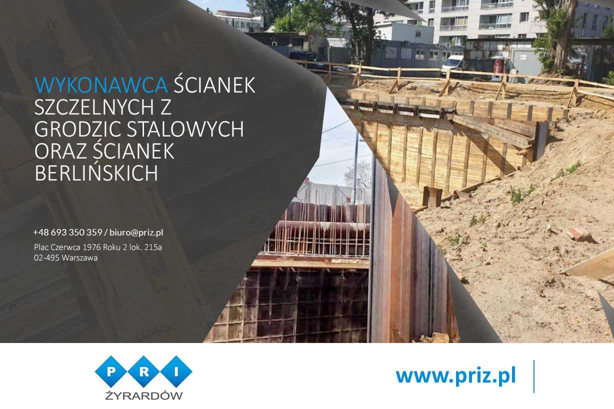 Profesjonalne usługi ogólnobudowlane, Przedsiębiorstwo robót inżynieryjnych Żyrardów Sp. z o. o., Warszawa