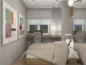 projekt sypialni, We-ska Design Anna Wesołowska, Warszawa