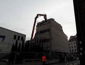 rozbiórka koparką, Taurus Mariusz Kaczmarski, Janki