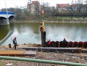 ścianka szczelna, Segar Sp. z o.o., Słubica A