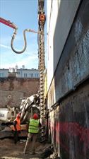 zabezpieczenie sąsiedniego budynku palisadą, Segar Sp. z o.o., Słubica A