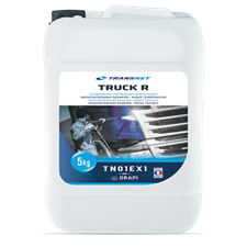 Szampon do ciężarówek, usuwa smary, skuteczny w niskich temp., Profesjonalna chemia czyszcząca - Orapi Transnet, Mosina