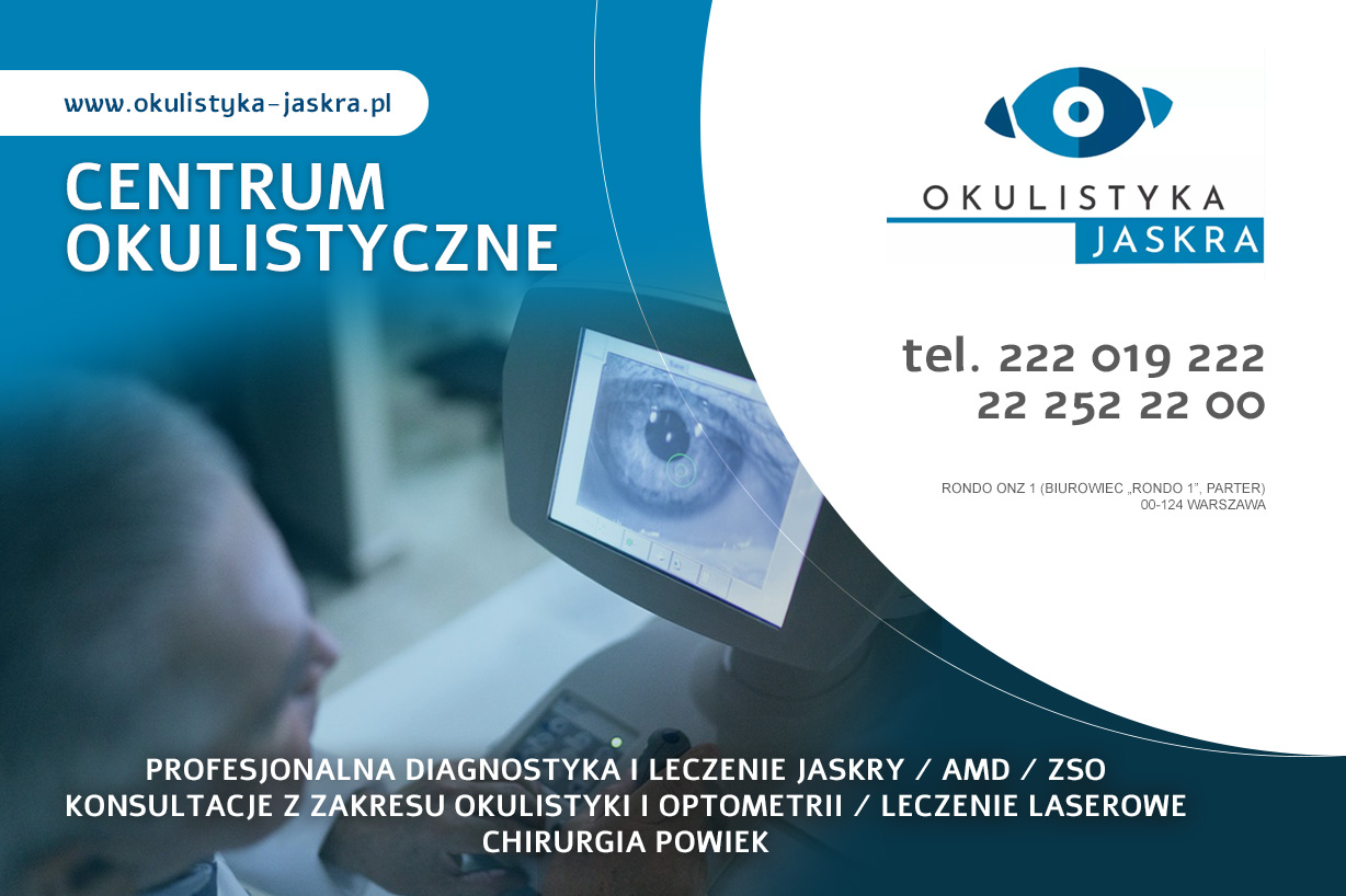 Jaskra Centrum okulistyczne - Okuliści Warszawa • pkt.pl