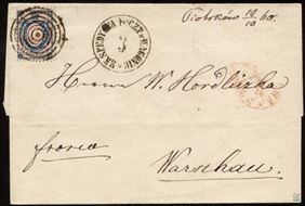 list, Michał Jankowski Firma filatelistyczna, Warszawa