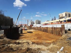 obudowy wykopu komór roboczych dla mikrotunelingu – grodzice stalowe, Wod-Inż Sp. z o.o., Warszawa