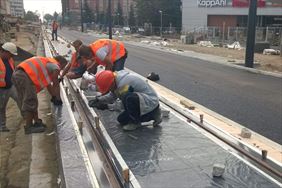 budowa linii tramwajowej, Teknobud Tomasz Krulikowski, Duchnów