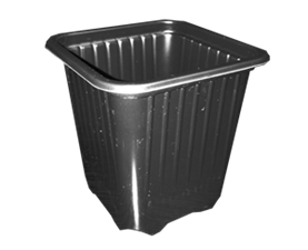 doniczka kwadratowa, Anma Producent opakowań z tworzyw sztucznych, Milanówek