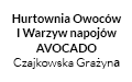 Hurtownia Owoców I Warzyw napojów AVOCADO Czajkowska Grażyna, Szydłowiec