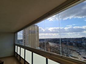 zabudowa balokonu, Szklanorama Dariusz Głowacki, Warszawa