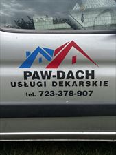 firma dekarska, Paw - Dach Usługi Dekarskie Paweł Wąsiel, Bąkowa