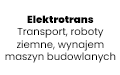 Elektrotrans Transport, roboty ziemne, wynajem maszyn budowlanych, Płock
