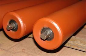 krążniki, Nitroll Tomasz Link. Urządzenia czyszczące taśmy, urządzenia centrujące taśmy, obojnice wywrotnic wagonowych, krążniki i zestawy krążnikowe, Jedlina-Zdrój