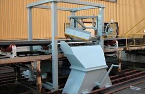 pług rozładowczy taśmy wypłaszczanej, Nitroll Tomasz Link. Urządzenia czyszczące taśmy, urządzenia centrujące taśmy, obojnice wywrotnic wagonowych, krążniki i zestawy krążnikowe, Jedlina-Zdrój